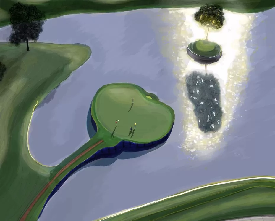 碧水孤岛间的荣耀对决记球员锦标赛传奇瞬间-第1张图片-康盛风体育资讯官网 - 专业体育赛事报道与运动服饰潮流指南平台